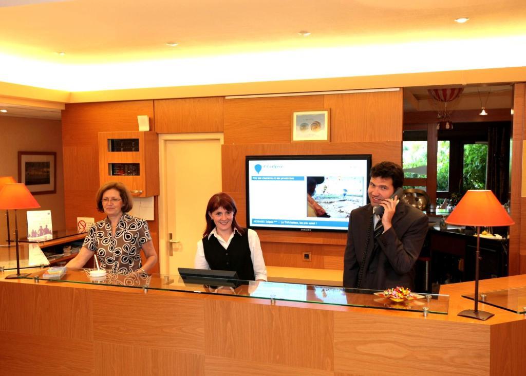 Brit Hotel L'Eclipse Nancy Heillecourt Buitenkant foto
